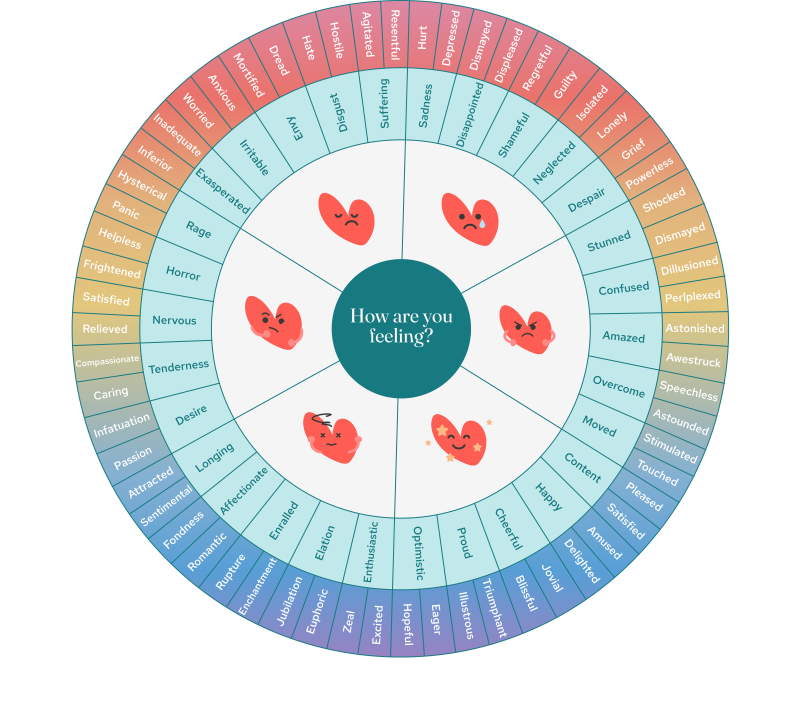 feelings wheel